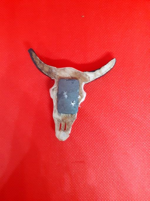Aimant crâne de vache aztèque R/N