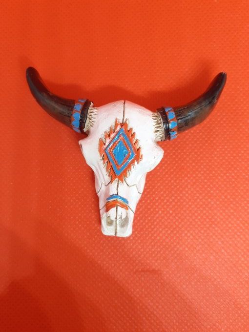 Aimant crâne de vache aztèque B/O