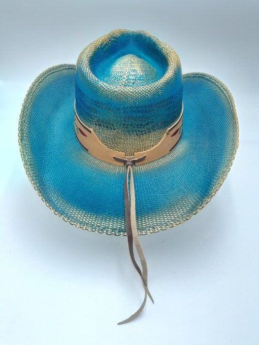 Chapeau bleu -Swarovski-