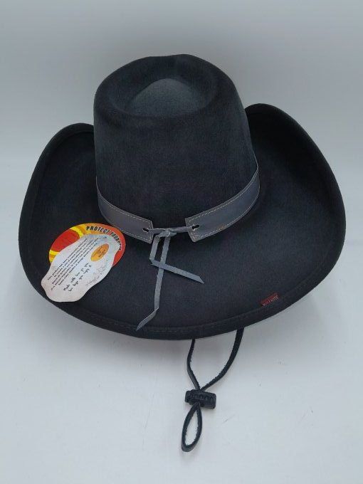 Chapeau en feutre étoile de sheriff