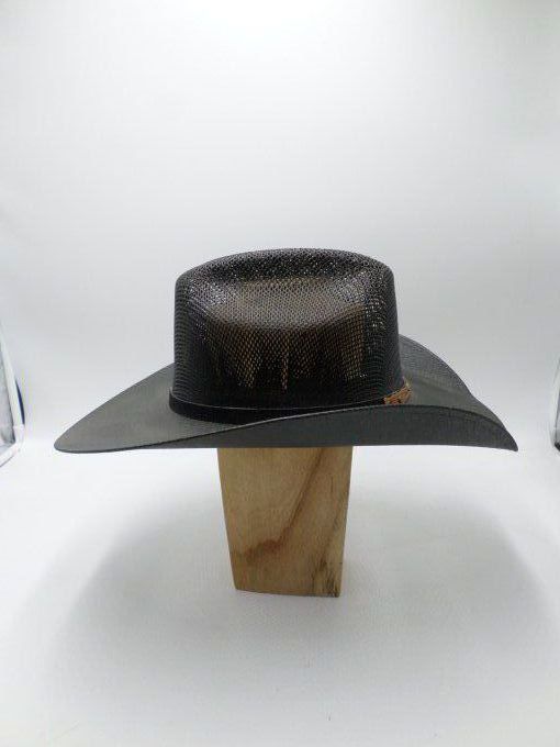 Chapeau noir ajourée classique